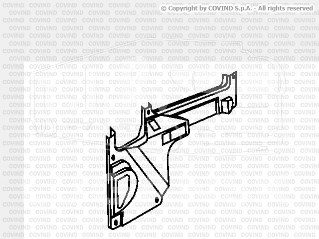 M20/14, Накладка двери прав — Covind