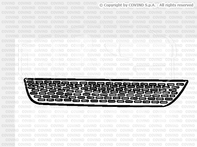 LF0/105, Решетка бампера — Covind
