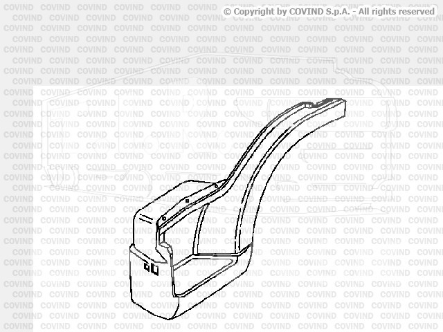 060/201, Подножка кабины лев — Covind