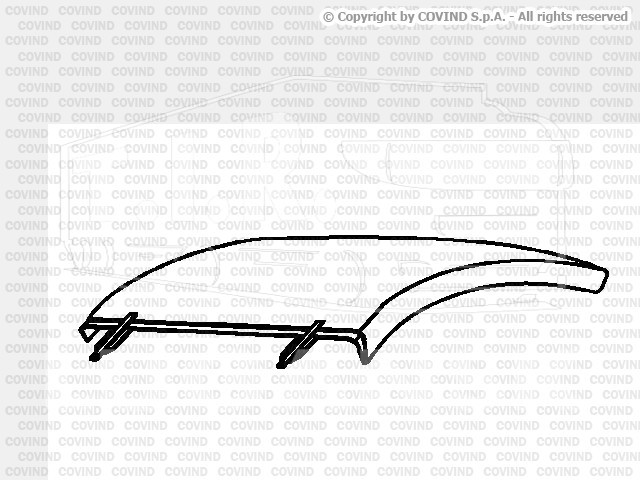 240/530, Крыло заднее (задняя часть) — Covind