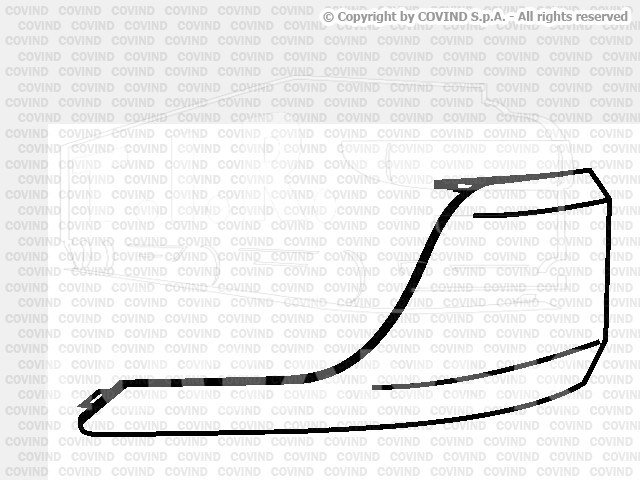 941/155, Дефлектор левый — Covind