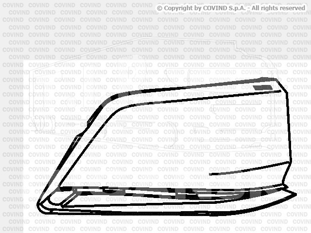 941/153, Дефлектор левый — Covind