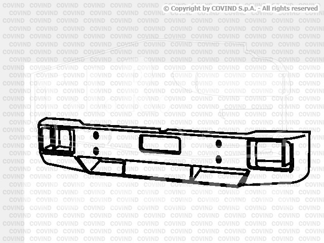 670/ 90, Бампер — Covind