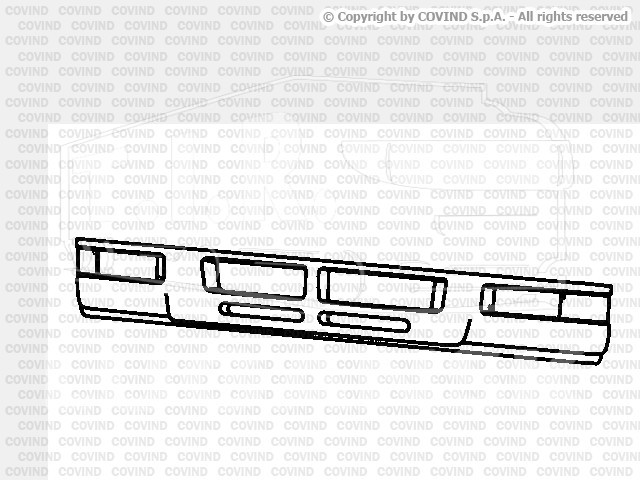 M20/ 94, Бампер пластиковый — Covind