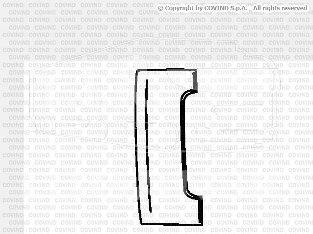 XXL/162, Дефлектор правый — Covind