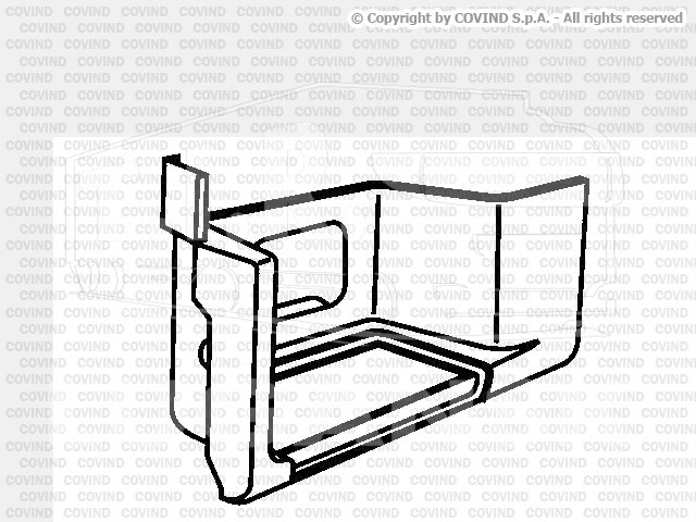 MLX/241, Подножка кабины лев — Covind
