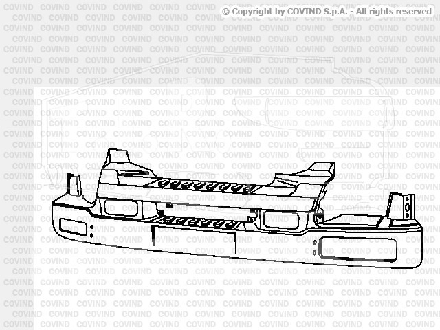 MDL/ 90, Бампер пластиковый — Covind