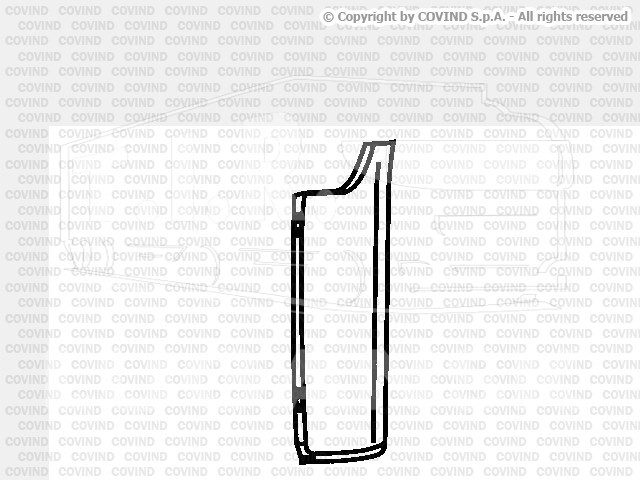 MDL/165, Дефлектор левый — Covind