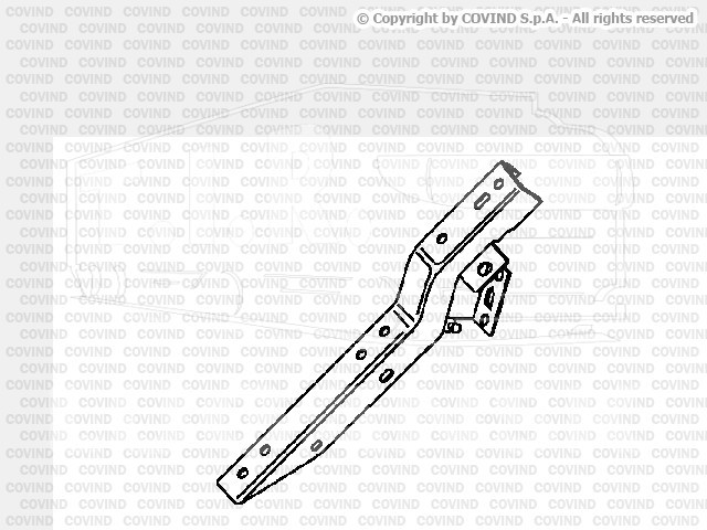 094/137, Кронштейн металлический лев — Covind