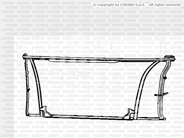 SCP/110, Крепление решетки радиатора — Covind