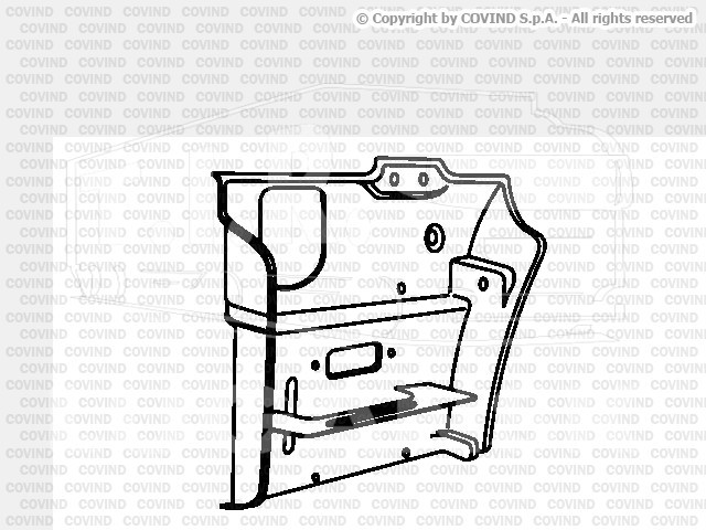 SCR/230, Подножка кабины прав — Covind