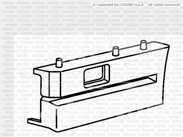 SCR/238, Заглушка пластиковая — Covind