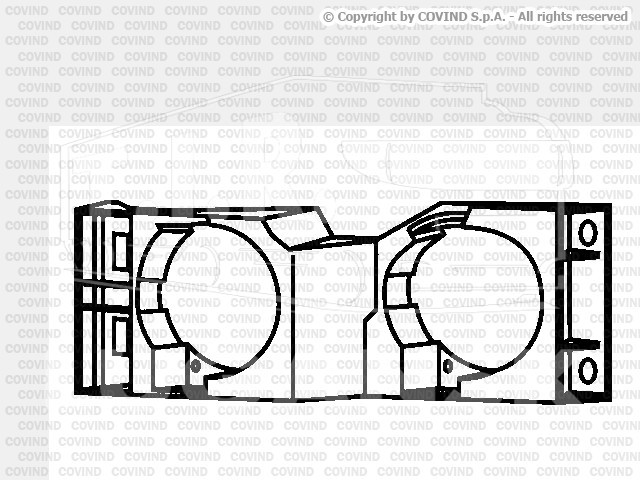 SCR/ 98, Кронштейн противотуманки прав — Covind