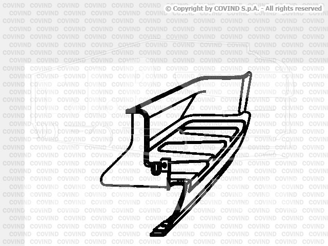 2FH/241, Подножка кабины лев — Covind