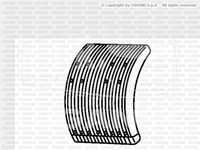 0FH/519, Крыло заднее передняя часть — Covind