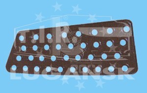 M500.5175, Накладка подножки лев — Kahveci
