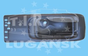 MB50.5239, Корпус фары лев — Kahveci
