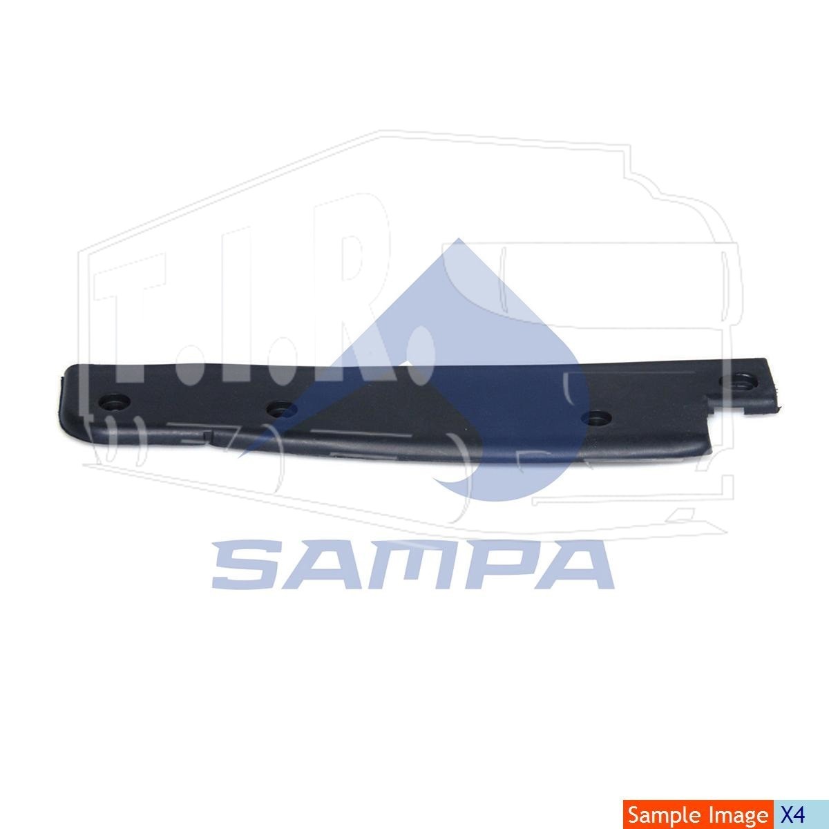 1820 0010, Кронштейн пластиковый прав — Sampa