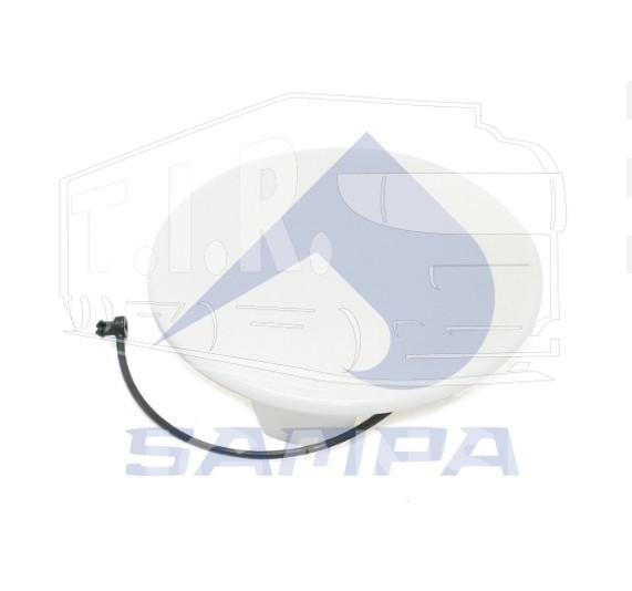 1880 0290, Заглушка бампера — Sampa
