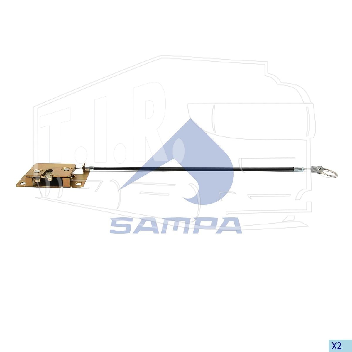 038.234, Замок бардачка прав. — Sampa