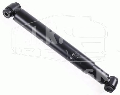 311 186, Амортизатор задний — Sachs