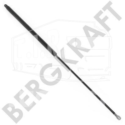 BK2937721SP, Амортизатор решетки 720mm/220N — Bergkraft