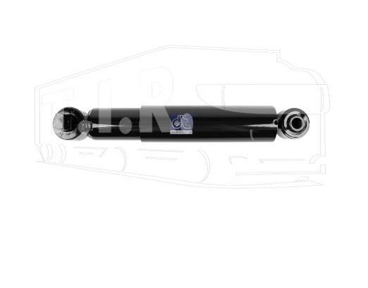 3.66563, Амортизатор задн. — Diesel Technic