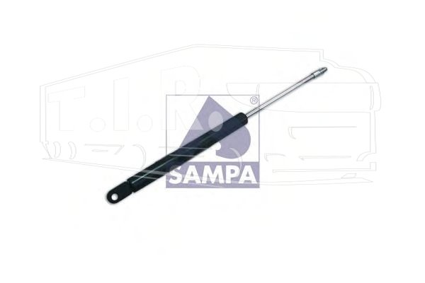 020.140-01, Амортизатор капота 350mm/220N — Sampa