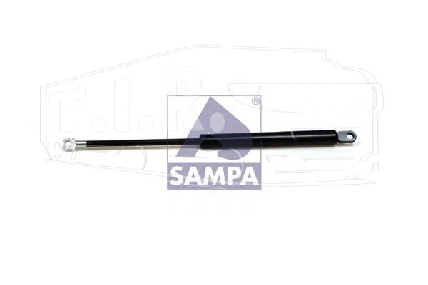 100.118, Амортизатор капота 100 N — Sampa