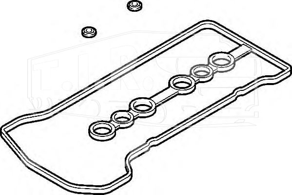 457.380, Прокладка крышки клапанов — Elring