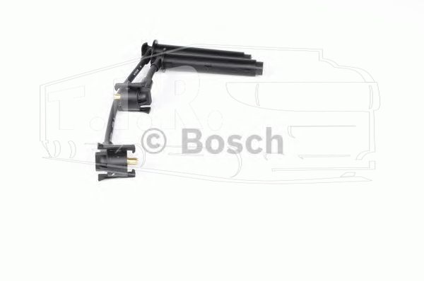 0 986 356 833, Провода высоковольтные — Bosch