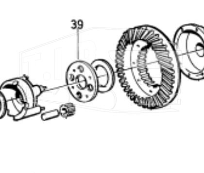 24170045, HIGH SPEED CLUTCH PLATE — Euroricambi