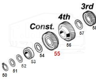 Шестерня 5th 41 T
