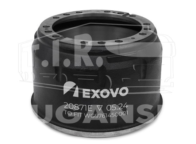 20871E, Барабан тормозной 410*200*300 — EXOVO