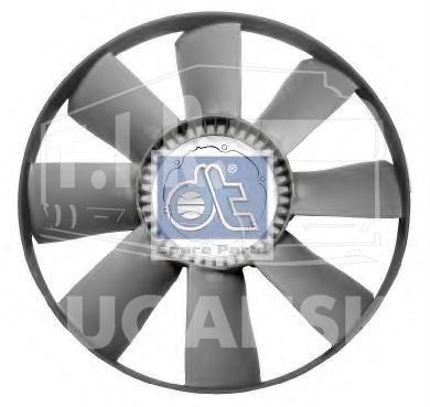 4.62740, Крыльчатка вентилятора 750/8 — Diesel Technic