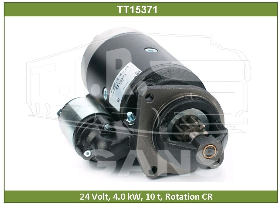 Стартер 24v 4kw 10T