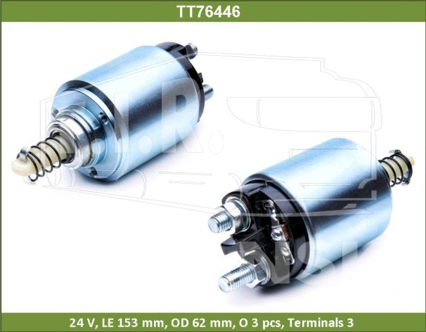 TT76446, Втягивающее реле — Tesla
