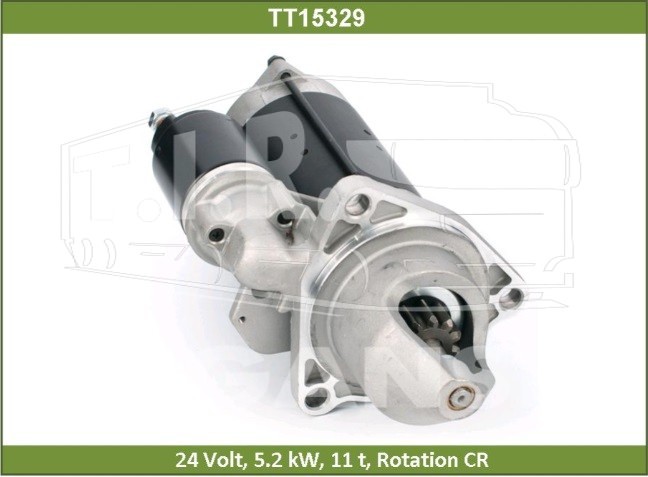 Стартер 24v 5.2kw 11t