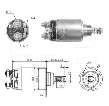 ZM8640, Вягивающее — ZM