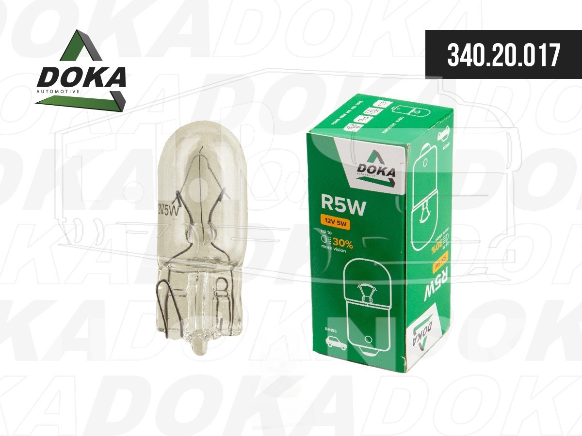 Лампа 12V5W безцокольная (92121)
