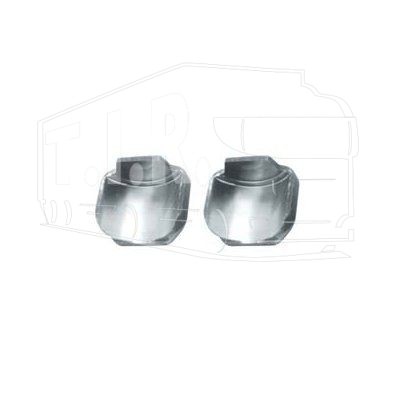 BK1617601AS, Крышки подшипников рычага суппорта MERITOR — Bergkraft
