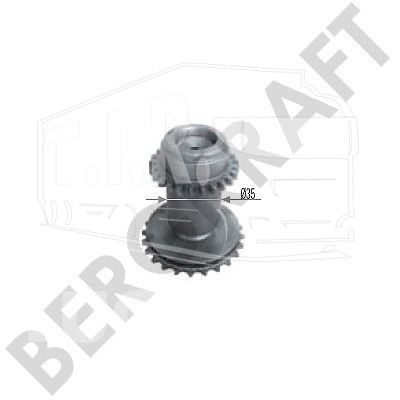 BK1612501AS, Р-к суппорта — Bergkraft
