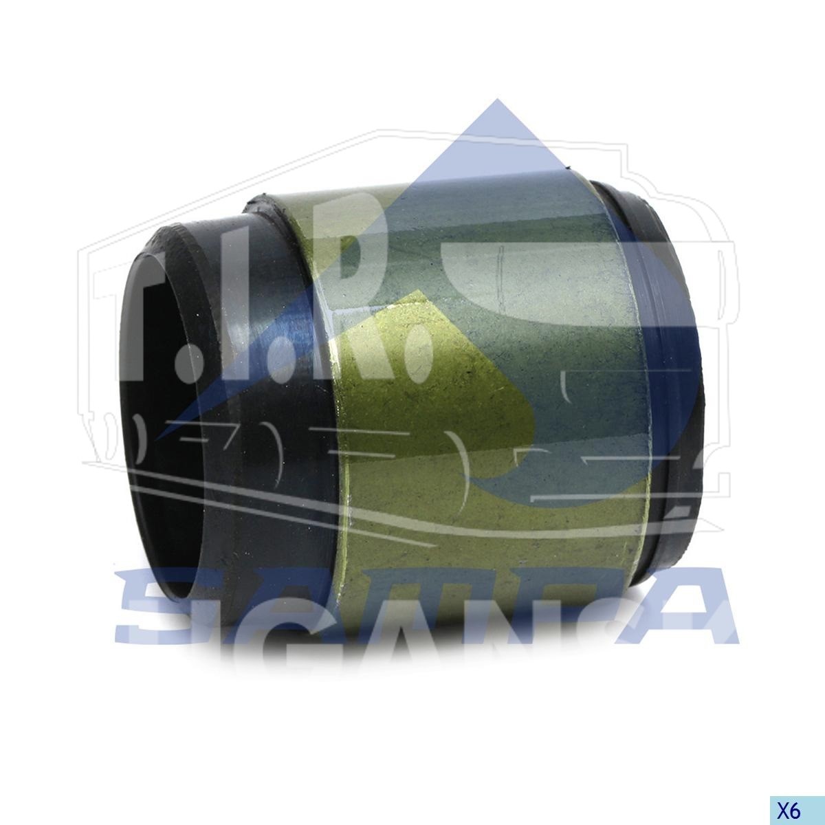 211.095, Втулка суппорта короткая — Sampa