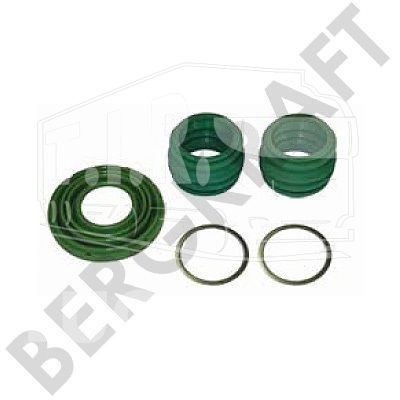 BK8500011, Комплект пыльников суппорта — Bergkraft