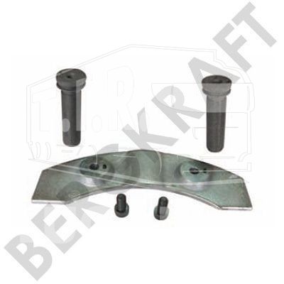 BK8500614, Нажимная плата+болты суппорта левая — Bergkraft