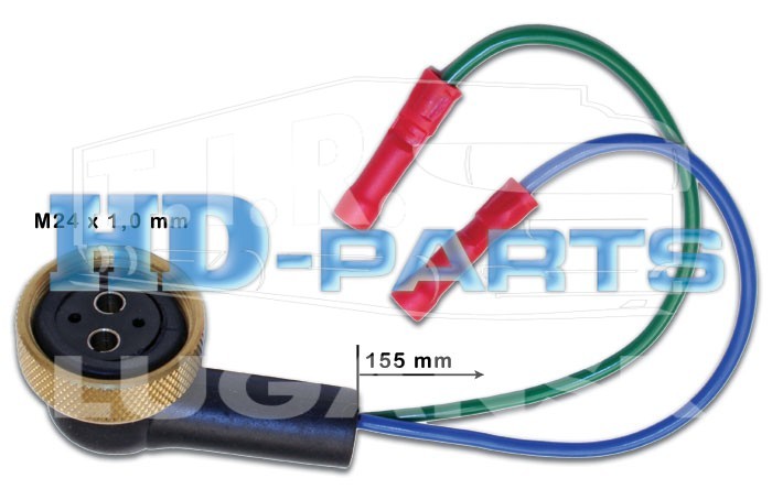 316390, Разъем электрический М24*1 без провода — HD-parts