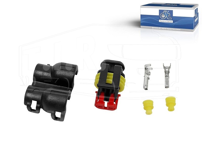 7.98002, Разъем электрический (2pin) — Diesel Technic