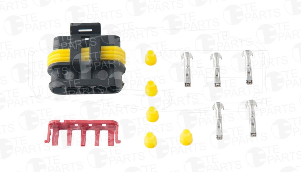 7812051, Разъем электрический (5pin) — TE PARTS