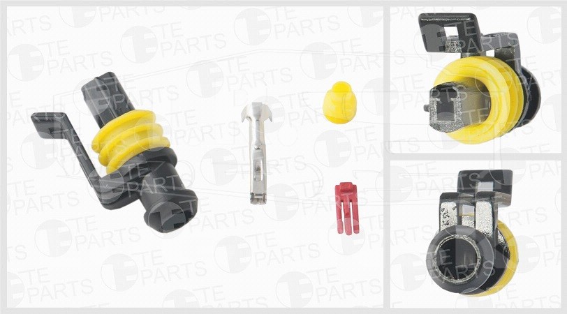 7810017, Разъем электрический (1pin) — TE PARTS