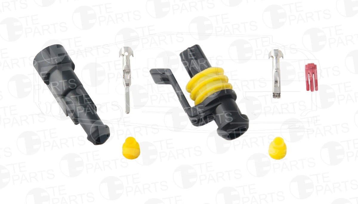 7110033, Разъем электрический (1pin) к-т — TE PARTS